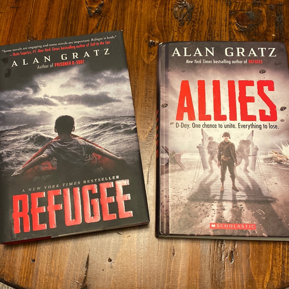 Alan Gratz hardcover books